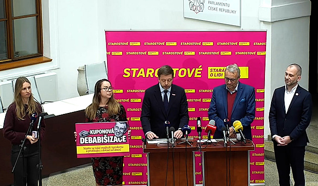 Rakušan navrhl kuponovou „debabišizaci“ jako vhodný vánoční dárek