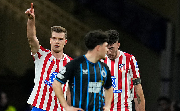 ONLINE: Atlético znovu vede s Bruggami, v akci pak Leverkusen nebo Inter proti Bodö