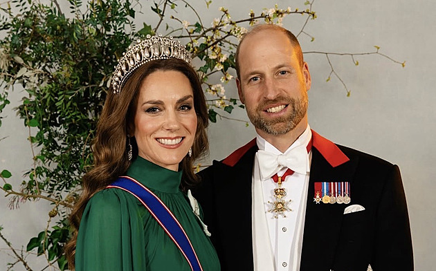 Princezna Kate zazářila v oblíbené tiáře. Ráda ji nosila i princezna Diana