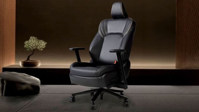 Toyota proměnila luxusní autosedačku v herní židli: má pás s USB-C, vyhřívání i chlazení