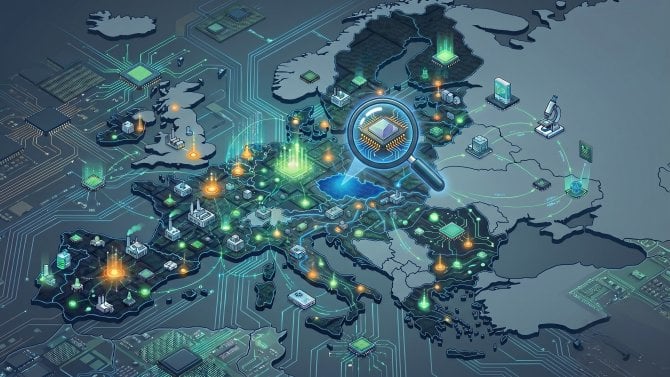 Nová interaktivní mapa ukazuje čipový průmysl Evropy. Česko zanechává překvapivě silnou stopu