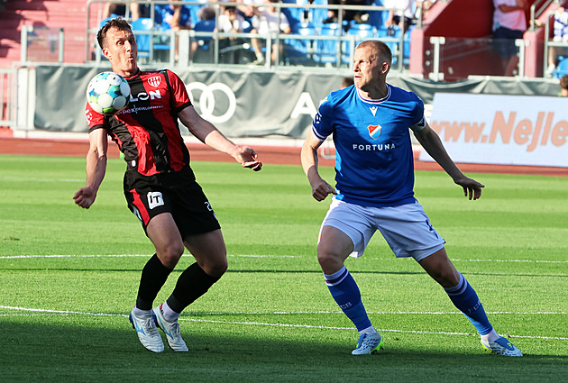 Ostrava - Táborsko 3:0, baníkovci zvládli úvodní utkání baráže. Záchrana je blízko