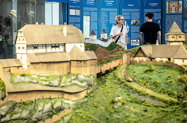 Výstava Hrady kolem Liberce představuje detailní modely středověkých pevností