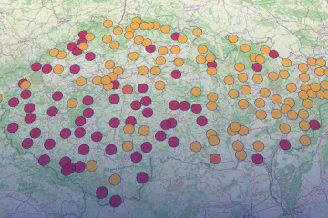V Doksanech naměřili 40,1 stupně Celsia, rekordy padly na mnoha místech. Podívejte se